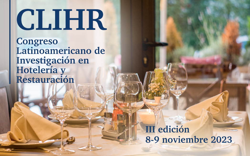 III Congreso Latinoamericano de Investigación en Hotelería y Restauración